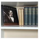 (6vol) ESTATE LOT BOOKS - ABRAHAM LINCOLN | Includes "The Lincoln Papers" by David C. Mearns, "Linco
