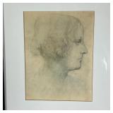 "Dessin De La Fille Au Bonnet" and "Isabelle D