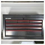 CRAFTSMAN TOOL CHEST | Top lid with locking latch and multiple drawers; l. 26 x 15 x 12 in.