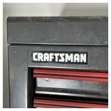 CRAFTSMAN TOOL CHEST | Top lid with locking latch and multiple drawers; l. 26 x 15 x 12 in.
