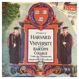 1935 map by Edwin J. Schruers, framed with no glass; overall 35-1/2 x 26-1/2 in. (framed) [wear comm