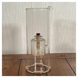 BLOWN GLASS FLUID LAMP | h. 9-1/4 in.