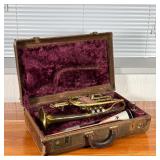 H.N. WHITE Co. TRUMPET | "The King Master" Cleveland OH, in a fitted case