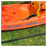 Classic Yak Board, sit on top single kayak with detachable aluminum paddle; length 9 ft.