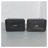 PAIR BOSE MODEL 101 OUTDOOR SPEAKERS | Black speakers [untested]