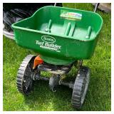 (3pc) LAWN MAINTENANCE SET | A Ryobi weed wacker, collapsable leaf bag, and a Scotts Turf Builder sp