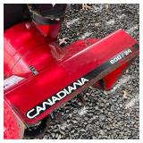 CANADIANA SNOW BLOWER | Canadiana 800/24 snowblower / snow thrower with outdoor weather cover