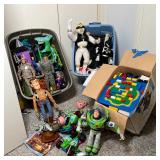 LARGE COLLECTION of TOYS | Including Power Ranges, GI Joe, Legos, Toy Story characters (Woody, Buzz,