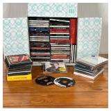 LARGE GROUP CDs | Assorted CDs, most in cases, including Billy Joel, Led Zeppelin, Eagles, Bob Dylan