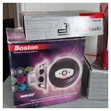 LOT CAR AUDIO EQUIPMENT | Including two Polk Audio DB651 speakers, a Polk DB461 speaker, two Pioneer