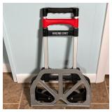 MAGNA CART FOLDING DOLLY | Folds down to compact size for storing, max weight 150 lbs