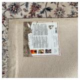 CAPEL AREA RUG | Floral motif area rug on ivory field by Capel in "Silk Road Keshan" style in Ivory;