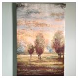 LANDSCAPE GICLEE | Canvas art print of a painting by Michael Marcon showing trees in a landscape, si