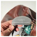 VINTAGE GOLF CLUBS | Including Spalding Jackpot, Burke, Tour Select irons, etc. in a vinyl golf bag