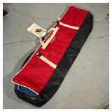 BURTON SKI BAG | Red white and blue vintage Burton Snowboards ski bag (approx. 64 x 20 in.)