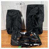 (3pc) HEAD & LL BEAN BAGS | Including a Head Tour Team rolling sports bags, a large LL Bean rolling 