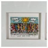 RIZZI: "Last One Home is a Rotten Egg", pencil signed lower left and dated 90, ed. 58/350; overall 9