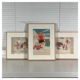 (3pc) FRAMED CHILDREN