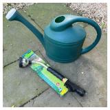 (2pc) GARDENING TOOLS | Including a new / unused GreenThumb 18" turret wand / hose sprayer and a gre