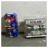 (2pc) SCHLAGE DOORKNOBS | New in original packaging