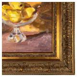  painting by Hetty Easter, in a gilt carved frame, signed lower right; sight 11 x 11 in., overall 18