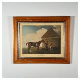 HORSE PRINT | Overall 14-1/2 x 17-1/2 in. (framed)
