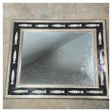 MOSAIC FISH MIRROR | h. 28 x 34 in.