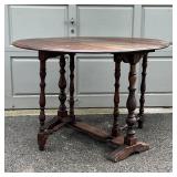 GATE LEG TABLE | h. 29 x 38 x 16 in. (each leaf is 16 in.)