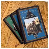 (3vol) CLASSIC BOOKS | Barnes & Noble Classics hardcover novels, including Dickens