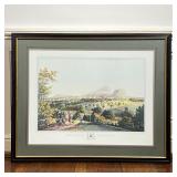 EDINBURGH ENGRAVING | "City of Edinburgh" by I. Clark, London, published by Smith & Elder, 1824, mat