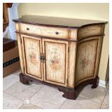COUNTRY SIDE CABINET | Hall table / storage cabinet, having a single drawer over two cabinet doors w