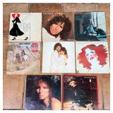 (8pc) STREISAND & OTHER VINYL | LP vinyl record albums including several albums by Barbra Streisand: