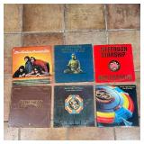(6pc) ROCK RECORDS | LP vinyl rock albums, including Jefferson Starship "Red Octopus"; two Electric 
