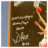 Rookie/Soph MVP, signed by David Lee, number 42, with NBA label lower right, NB071607854; 22 x 26 in