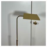 BRASS FLOOR LAMP | Brass floor lamp, rotating and height adjustable - h. 47-1/2 in.