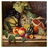 "Correggio" and dated 66 In a gilt frame with scrolling acanthus and attached display light 32-1/2 x