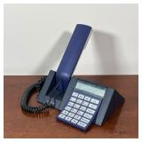 BANG & OLUFSEN TABLE PHONE | Beocom 1600, B&O 1008068, mid-century modern corded phone, navy blue / 