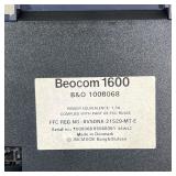 Beocom 1600, B&O 1008068, mid-century modern corded phone, navy blue / indigo