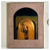 SHIRLEY ROSENTHAL (1925-2015) | Mixed enameled metal mounted on board, with artist