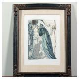 SALVADOR DALI (1904-1989) | Divine Comedy Color etching Signed lower right, ed. 26/150, with The Col