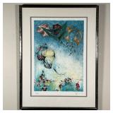 RAFFI KAISER (b. 1931) | Raffi Kaiser (Israeli, b. 1931) Hand-colored etching Ed. 97/150, pencil sig