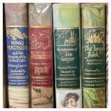 The Jungle Book, Treasure Island, Alice in Wonderland, Huckleberry Finn, Robin Hood, and others