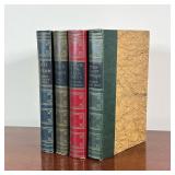 (4vol) VINTAGE BINDINGS | "Art-Type Edition" published by Books, Inc., including Uncle Tom