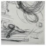 Don Quixote Etching No apparent signature or edition number, with Collector