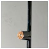 CHROME LED FLOOR LAMP | Modern design reading lamp with ball pivoting stand - h. 50 x dia. 8 in.