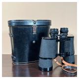 TASCO BINOCULARS | No. D-3.27749 in original leather carrying case