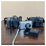 (3pc) CANON DIGITAL CAMERAS | Including a canon power shot G15 (tested and works!), a power shot S5 