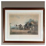 (2pc) CARRIAGE ENGRAVINGS | "The First Change Up" and "The Last Change Down," drawn by W. J. Shayer 