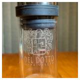 DEL DOTTO WINE DECANTER | Del Dotto Napa Valley wine decanter - h. 8-1/2 x dia. 7 in.