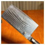 SHUN CUTLERY CLEAVER | Hand crafted Japanese-style vegetable cleaver - blade l. 7 in.